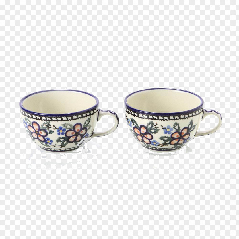 A Pair Of Cups Coffee Cup Graphic Design Ceramic PNG