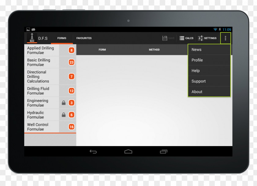 Android Tablet Computers PNG