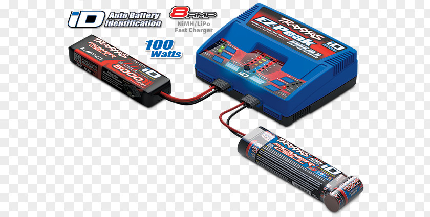 Battery Charger Traxxas Radio-controlled Car Lithium Polymer Nickel–metal Hydride PNG