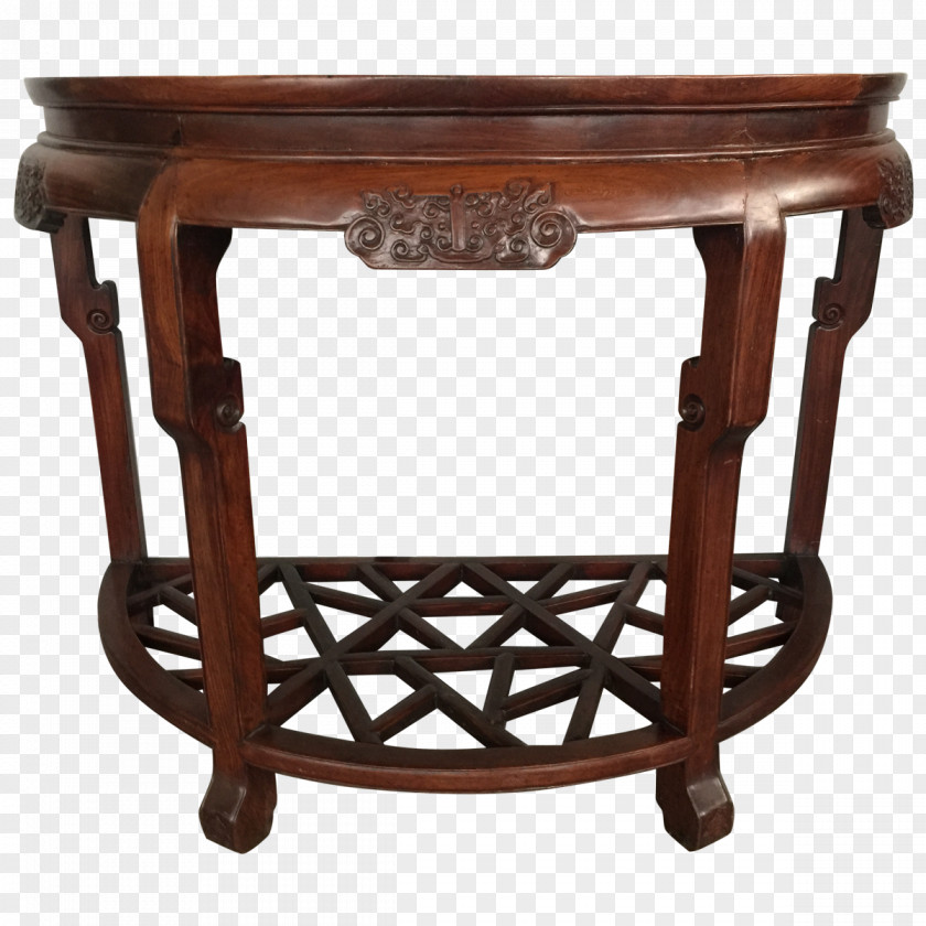 Chinese Antique Coffee Tables Wood Stain PNG