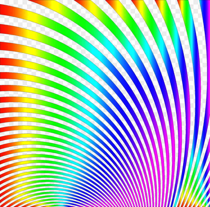 Colorful Stripes Graphic Design Light Color PNG