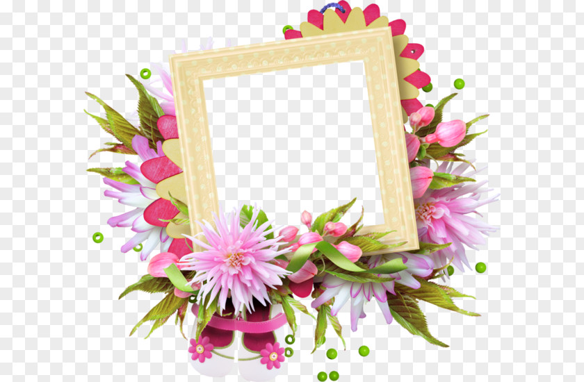 Creative Frame Cut Flowers Floral Design Floristry Flower Bouquet PNG