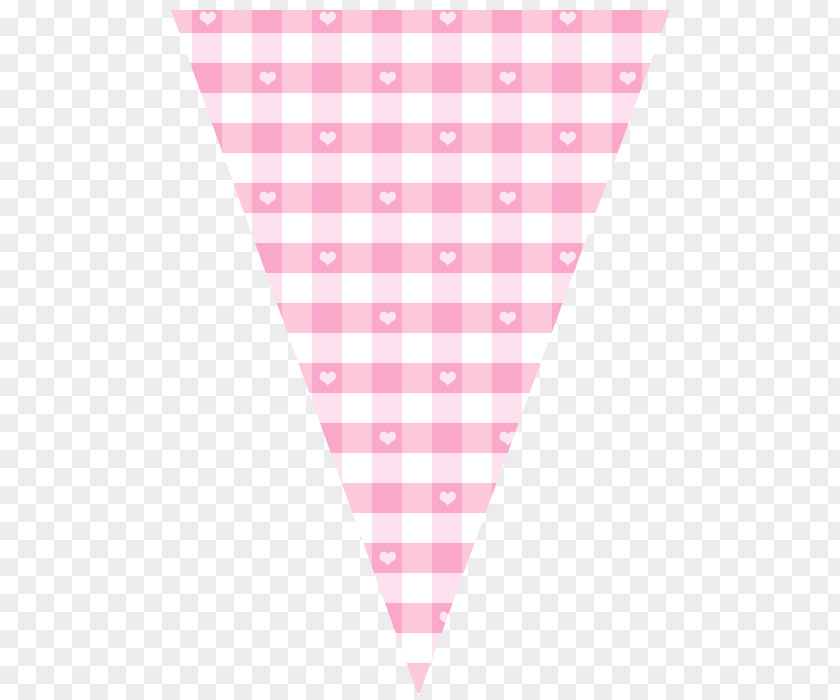 Line Point Triangle Pink M PNG