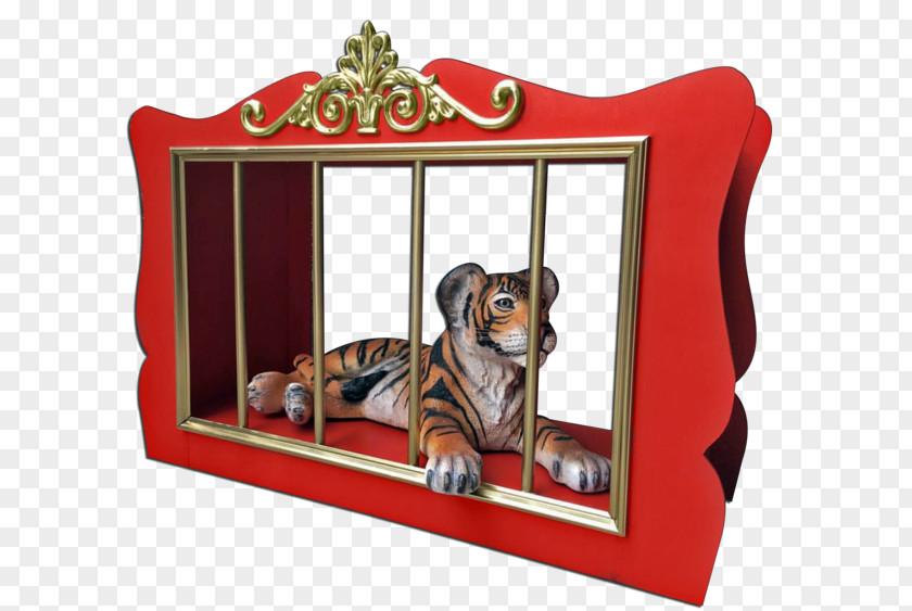Lion Tiger Cage Theatrical Property Circus PNG
