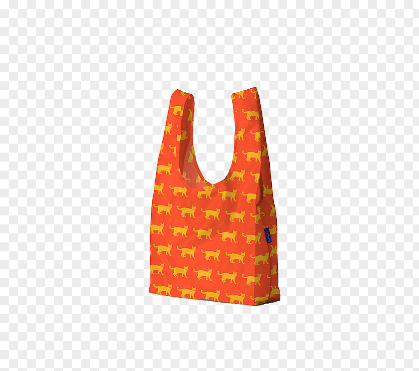 Orange Bags Reusable Shopping Bag Tote Handbag PNG