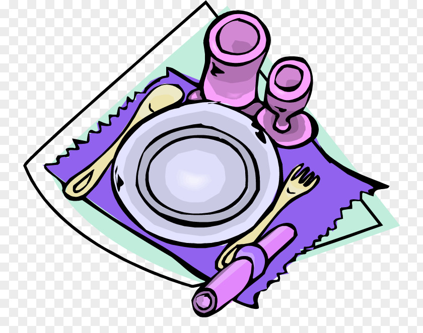 Pax Cliparts Table Setting Plate Clip Art PNG