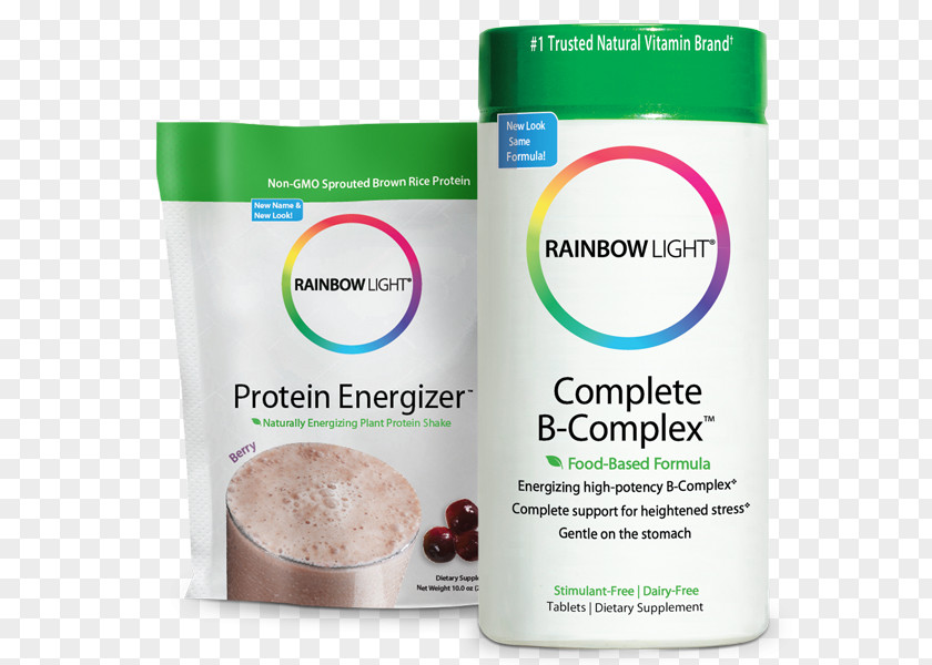 Rainbow Light Dietary Supplement Multivitamin B Vitamins Tablet PNG