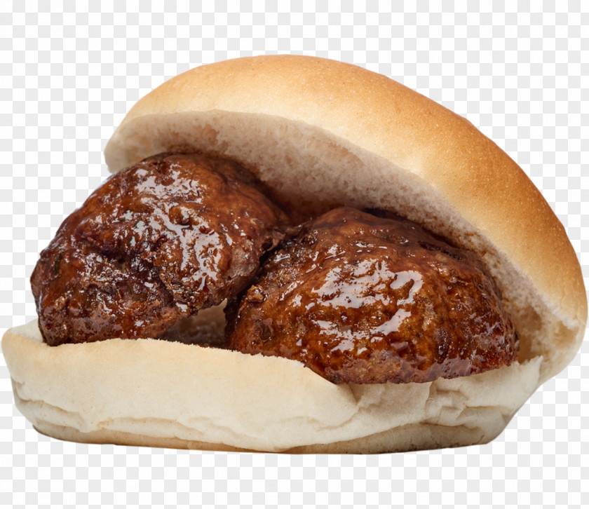 Bun Meatball Fast Food Cheeseburger Gravy Friterie PNG