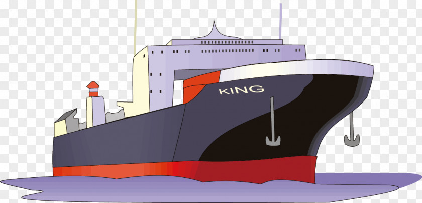 Cartoon Ship Watercraft PNG