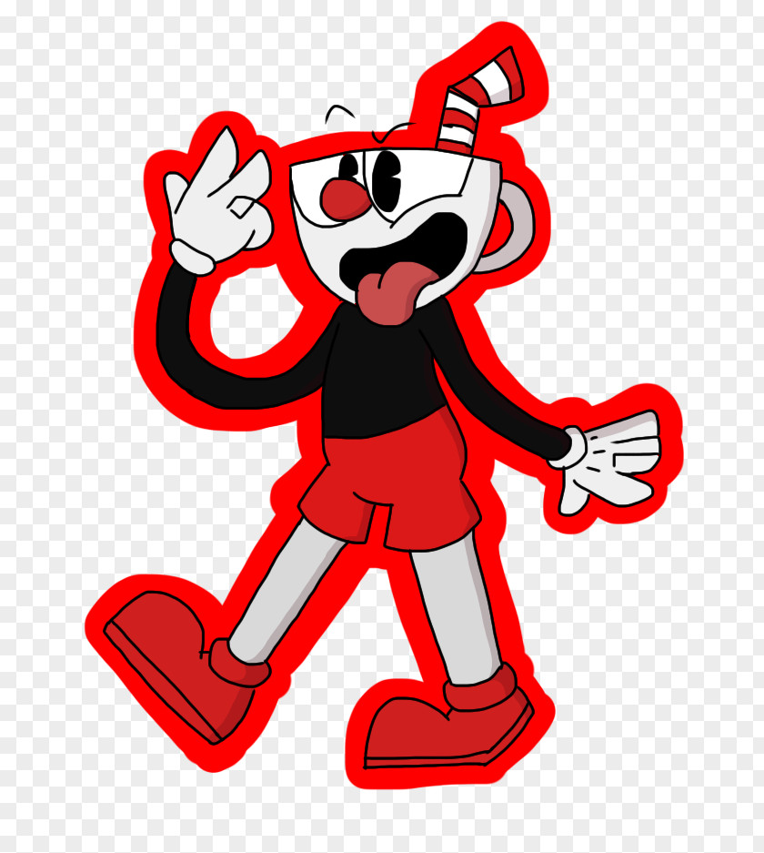 Cuphead Cartoon Character Clip Art PNG