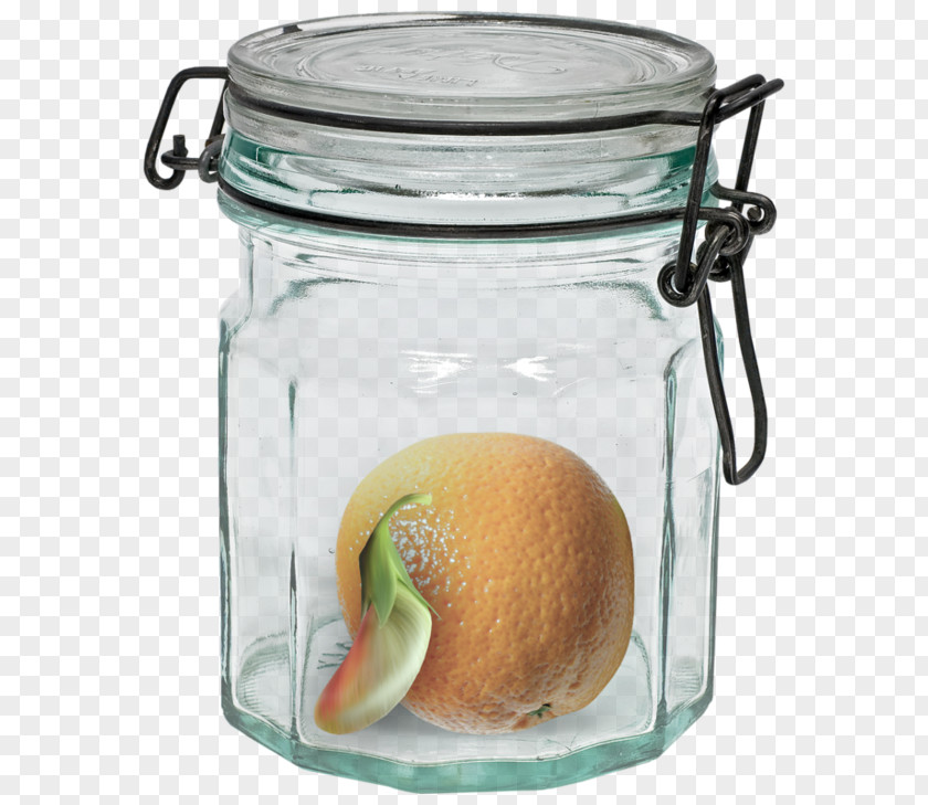 Orange Jar Marmalade Glass Sterilization Canning PNG