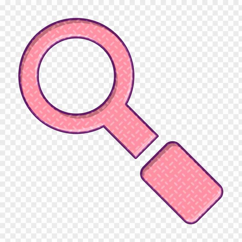Cosmetics Material Property Magnifier Icon Search PNG