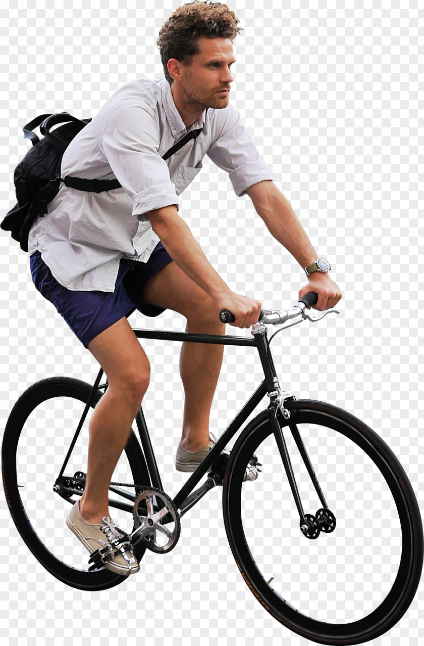 Cycling Single-speed Bicycle PNG