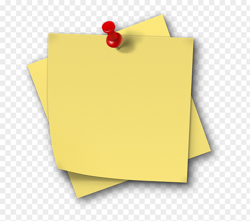 Drawing Pin Post-it Note Paper Adhesive Tape Clip Art PNG