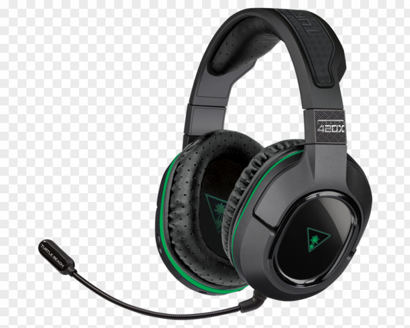 Headphones Turtle Beach Ear Force Stealth 420X+ Xbox 360 Wireless Headset One PNG