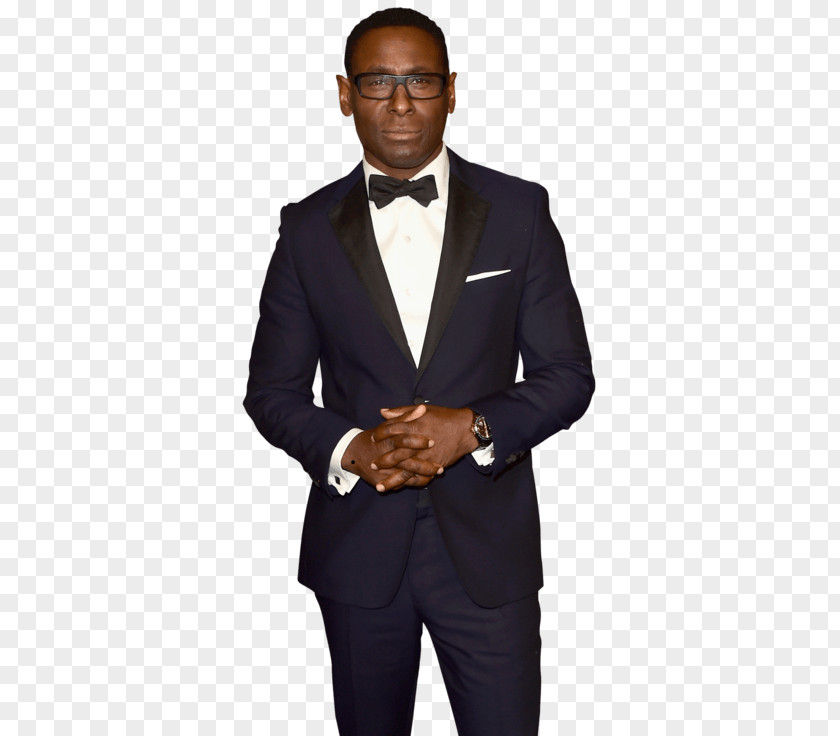 Supergirl David Harewood Blazer Suit Male PNG