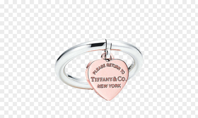 Tiffany Sterling Silver Ring Love Pendant Engagement & Co. Jewellery Heart PNG