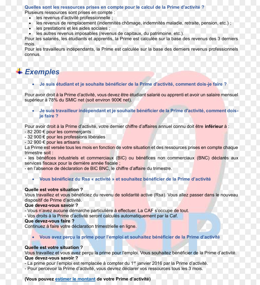 Activite Prime D'activité Document Private Sector Public Revenu De Solidarité Active PNG