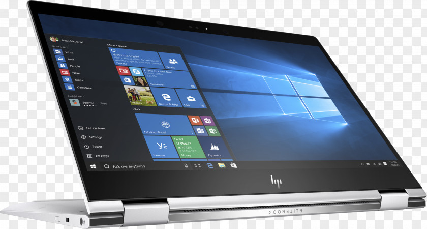 Hewlett-packard Hewlett-Packard HP EliteBook X360 1020 G2 Laptop 1030 PNG