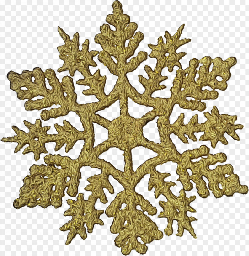 Metal Snowflake PNG
