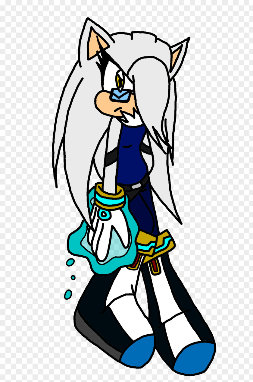 Saffron Tails Sonic The Hedgehog Silver Female PNG