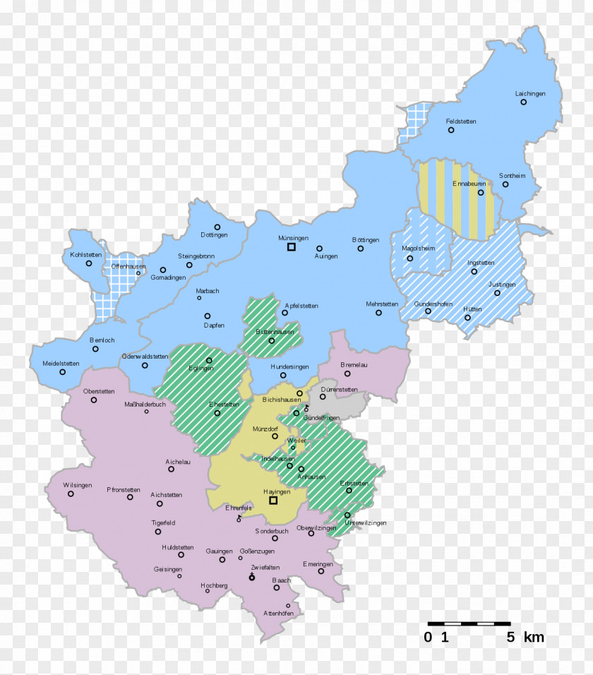 1800 Oberamt Münsingen Landkreis Ehingen PNG