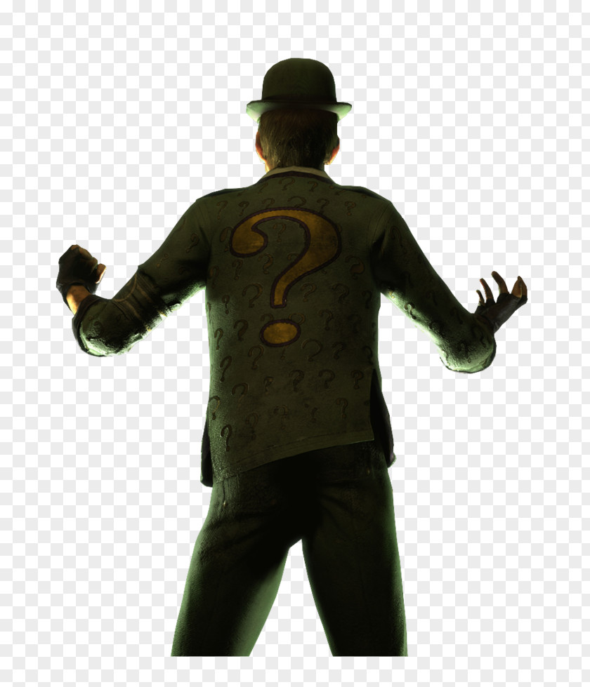 Batman Arkham City Batman: Origins Asylum Riddler PNG