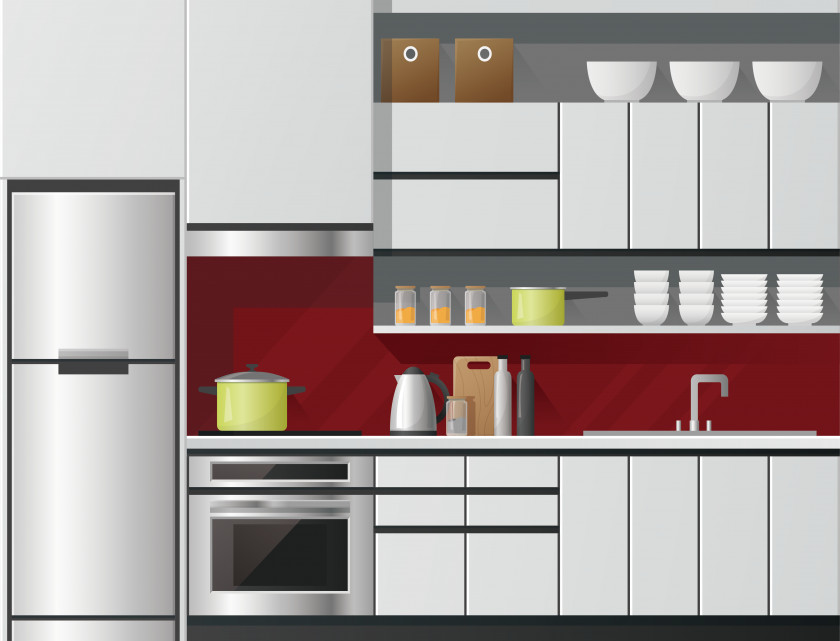 Kitchen Decoration Design Pantry Interior Services PNG