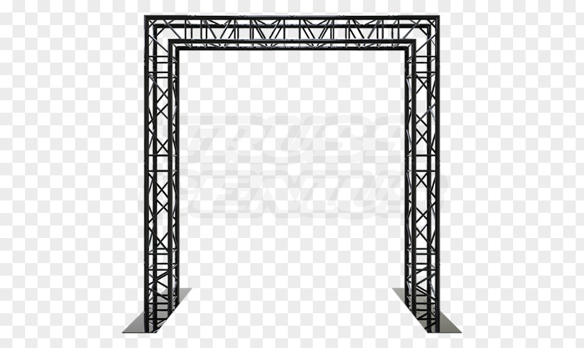 Truss With Light/undefined Architectural Engineering Structure Protractor Beam PNG