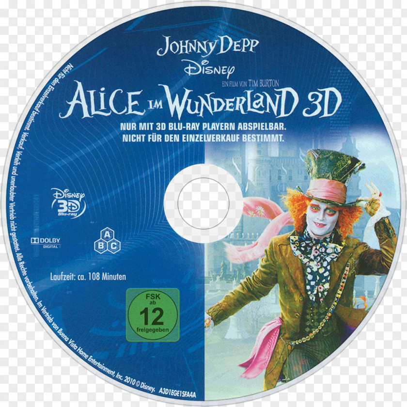 Alice In Wonder Land Alice's Adventures Wonderland Film Blu-ray Disc PNG
