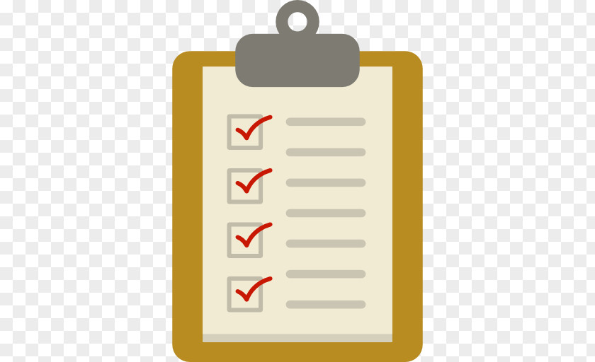 Checklist Paper Notebook PNG