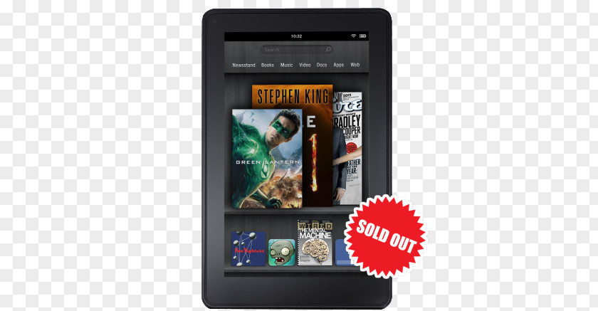 Kindle Fire HD Amazon.com HDX Store E-Readers PNG