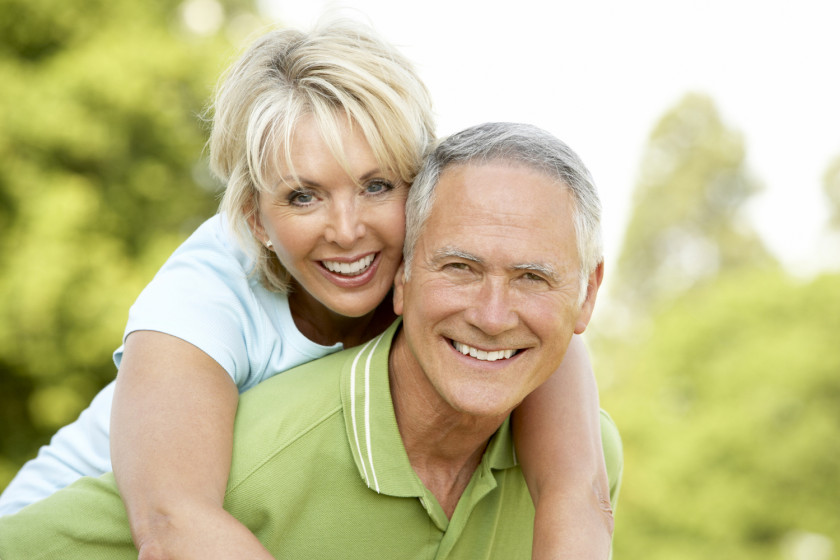 OLD MAN Old Age Smile Couple Dentistry PNG