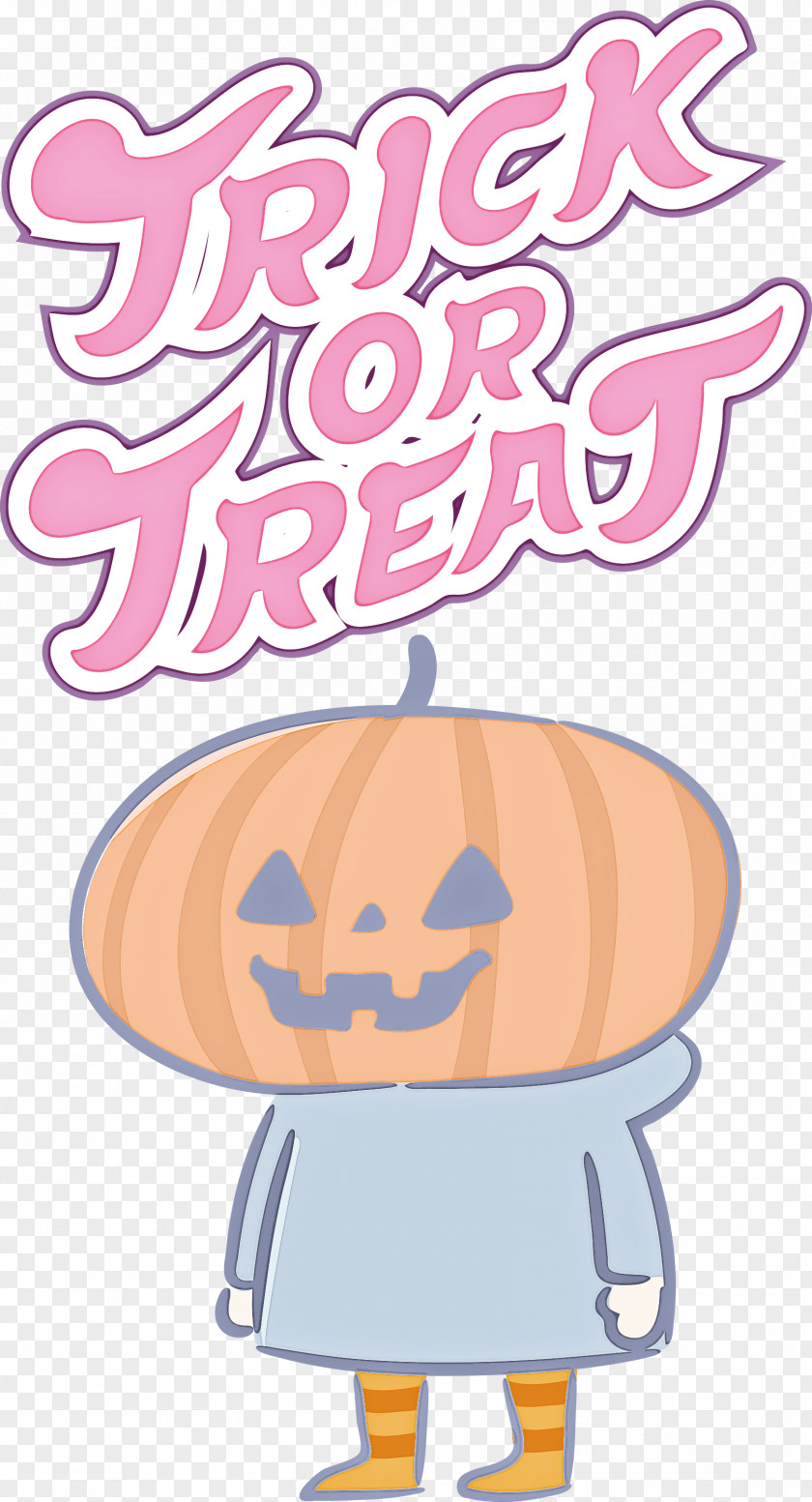 TRICK OR TREAT Happy Halloween PNG