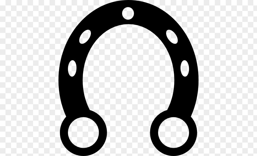Black And White Horseshoe Image Vector Graphics Clip Art PNG