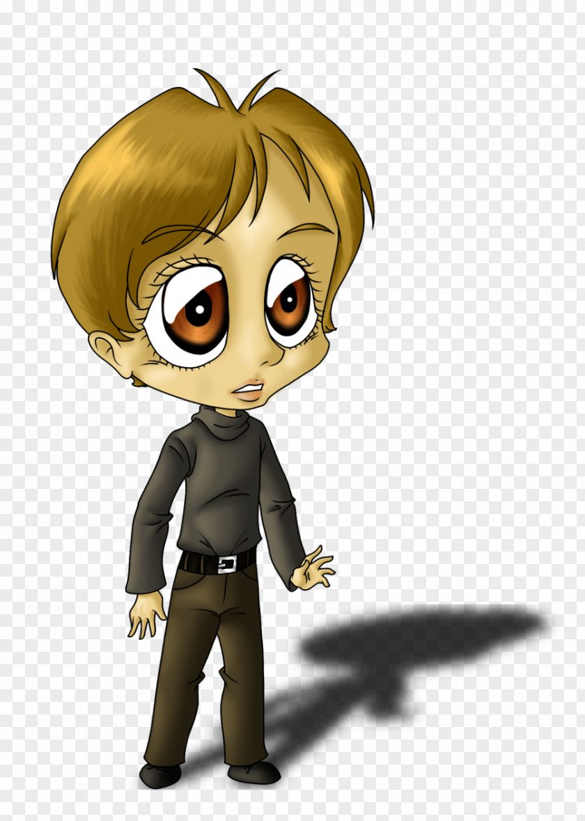 Boy Human Hair Color Cartoon Brown Figurine PNG
