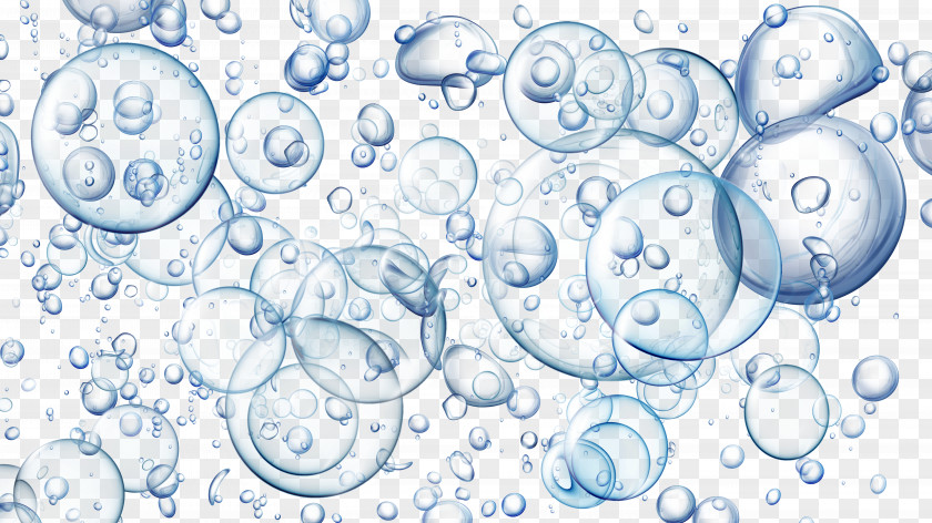 Floating Bubbles Drawing Circle Illustration PNG