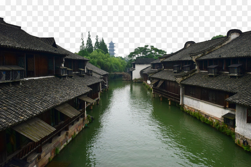 Town Beauty Wuzhen Xihu District, Hangzhou Jiangnan Northern And Southern China PNG