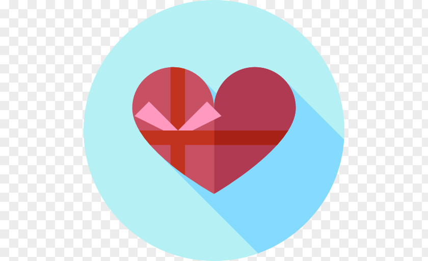 Valentines Day Gift Heart Circle Shape PNG