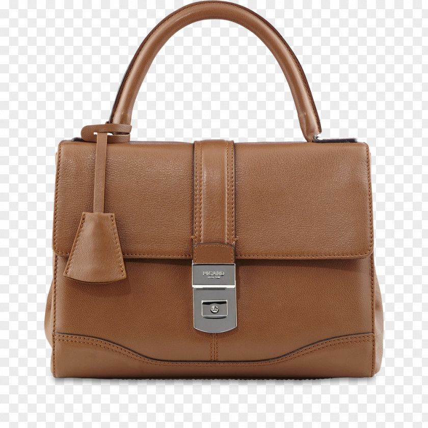 Bag Handbag Leather Caramel Color Brown Strap PNG