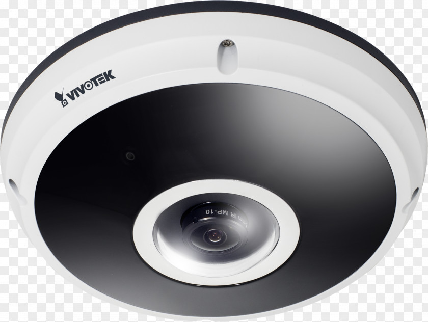 Camera IP Vivotek Network Fisheye Lens 3-Megapixel Multiple-Sensor Dome MS8392-EV PNG