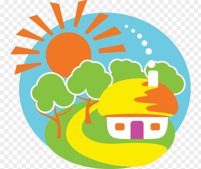 Windy House Cliparts The Wendy Day Nursery Clip Art PNG
