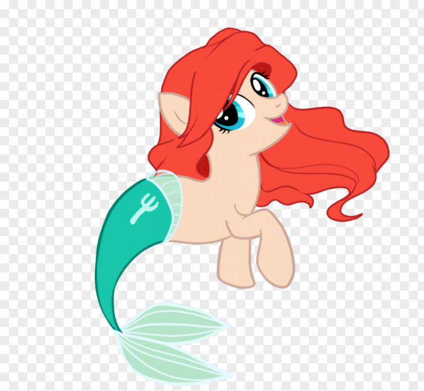 My Little Pony Ariel Pinkie Pie Disney Princess PNG