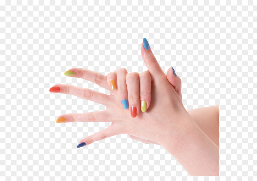 Nail On Fingers Polish High-definition Television Art Wallpaper PNG