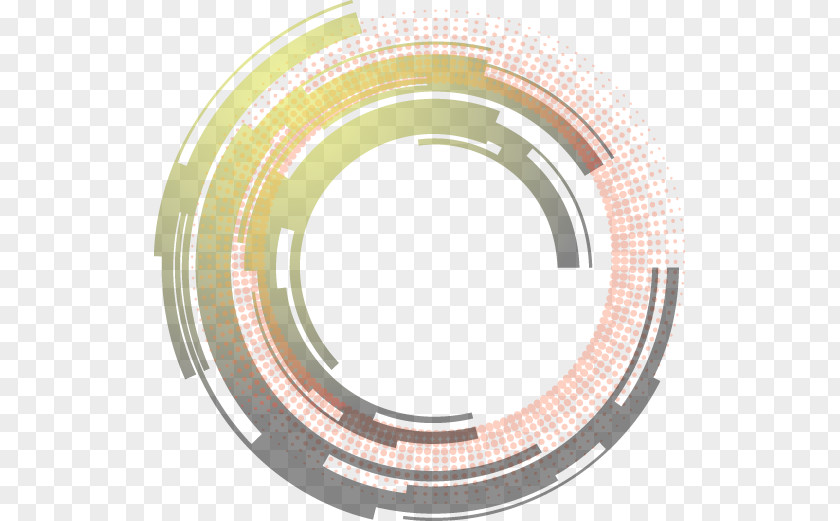 Science And Technology Abstract Circle PNG