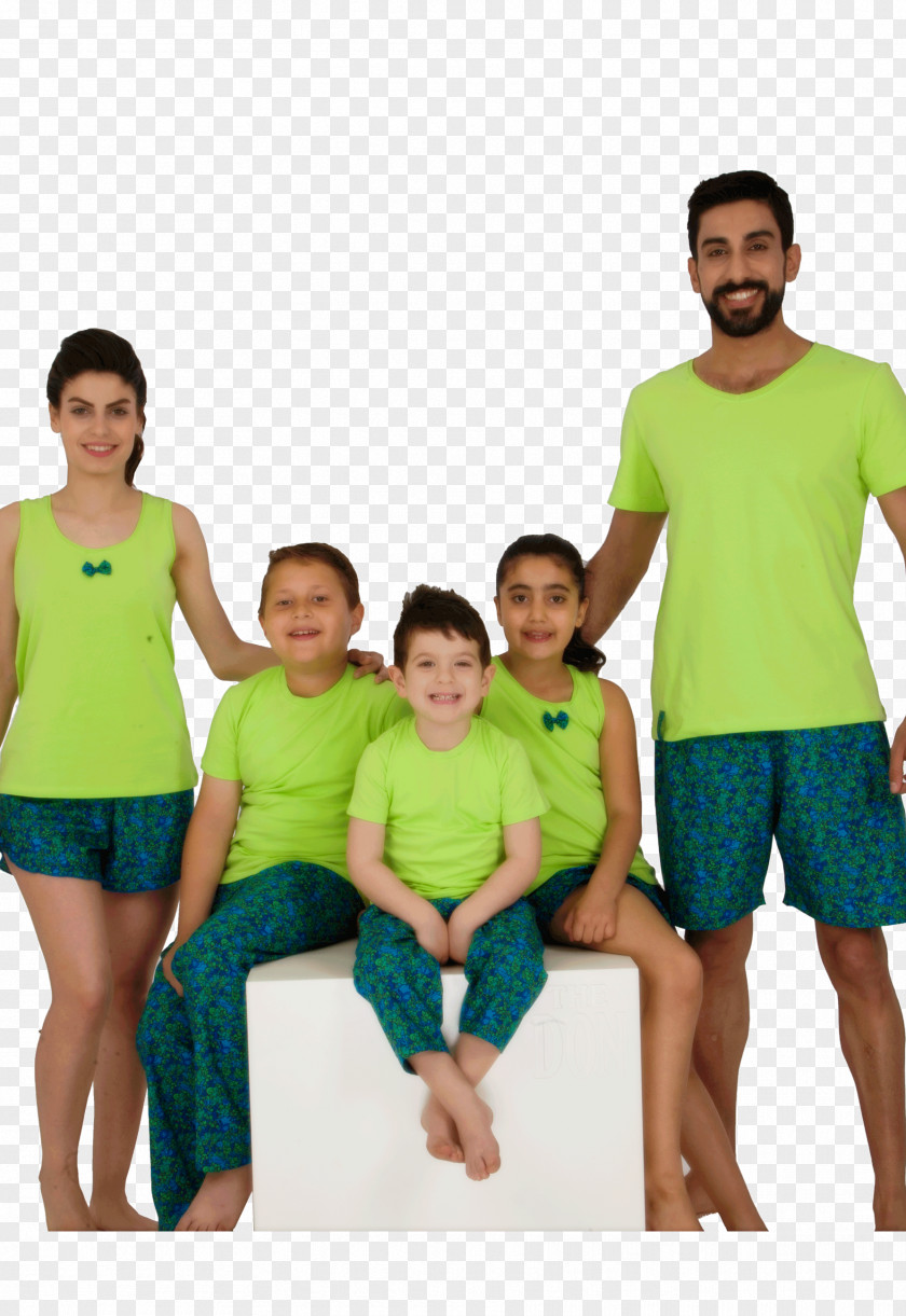 T-shirt Shorts Boxer Briefs Family Woman PNG