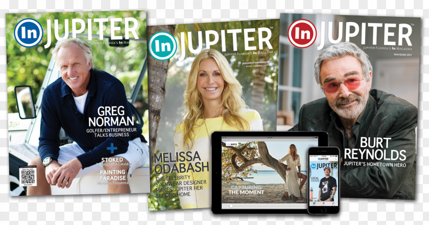 Jupiter Magazine Florida Advertising Publication Service PNG