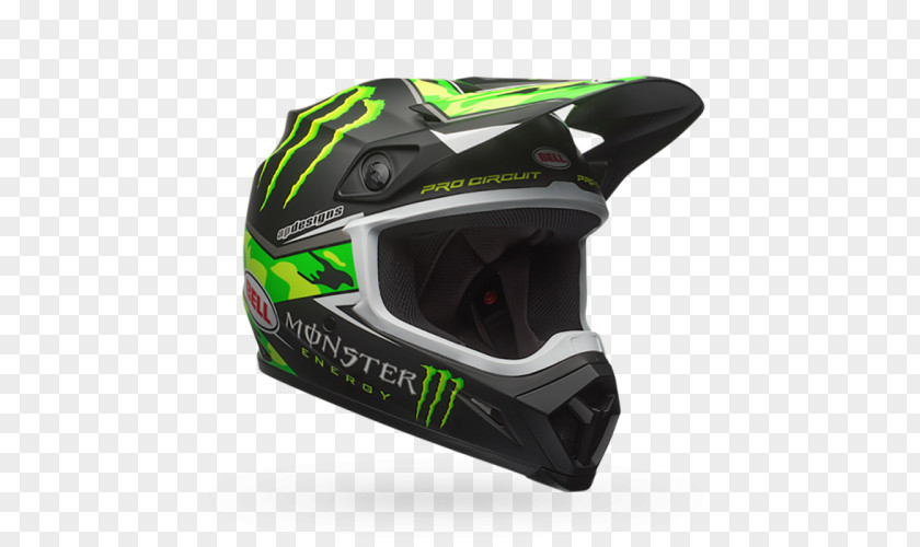 Motorcycle Helmets Monster Energy AMA Supercross An FIM World Championship Bell Sports PNG