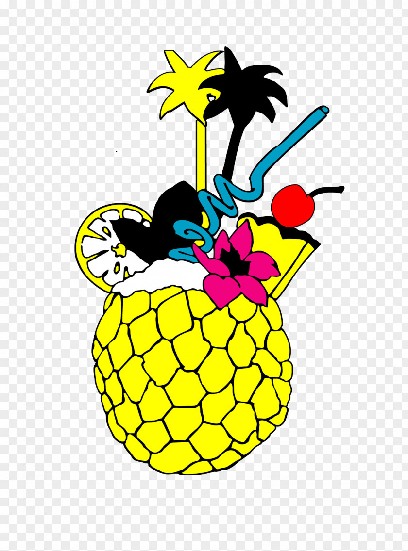 Pineapple Tropical Fruit PNG