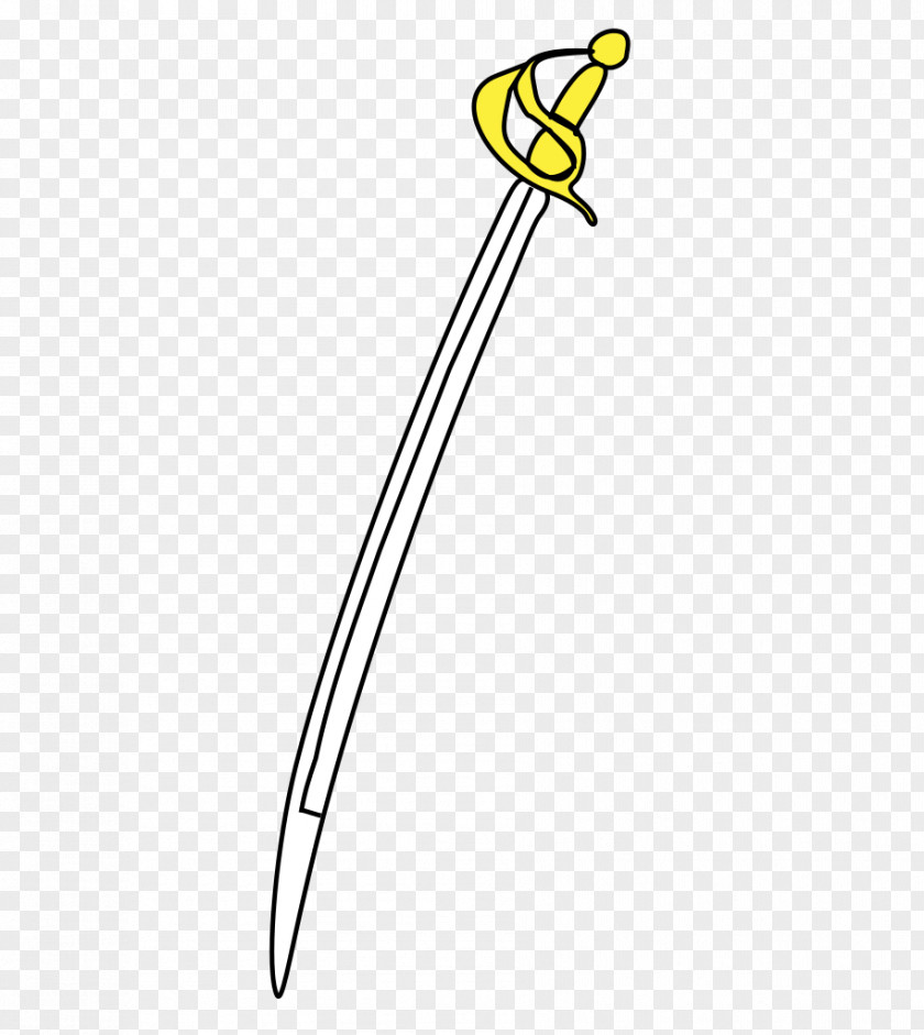 Sabre Heraldry Rendering PNG